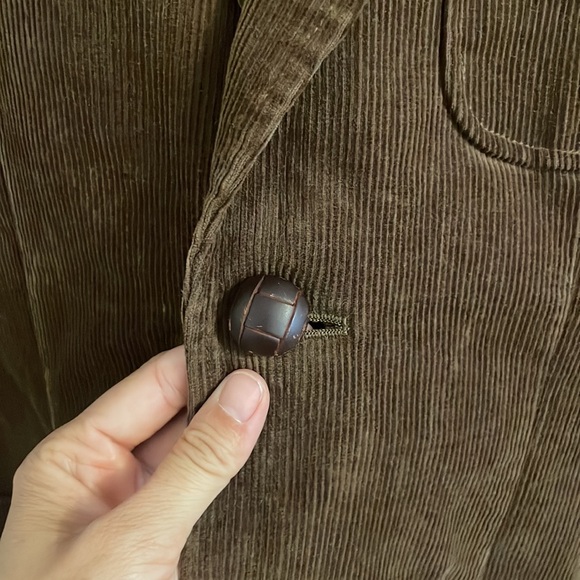 Cole Haan Coduroy Blazer/Coat - Picture 3 of 6